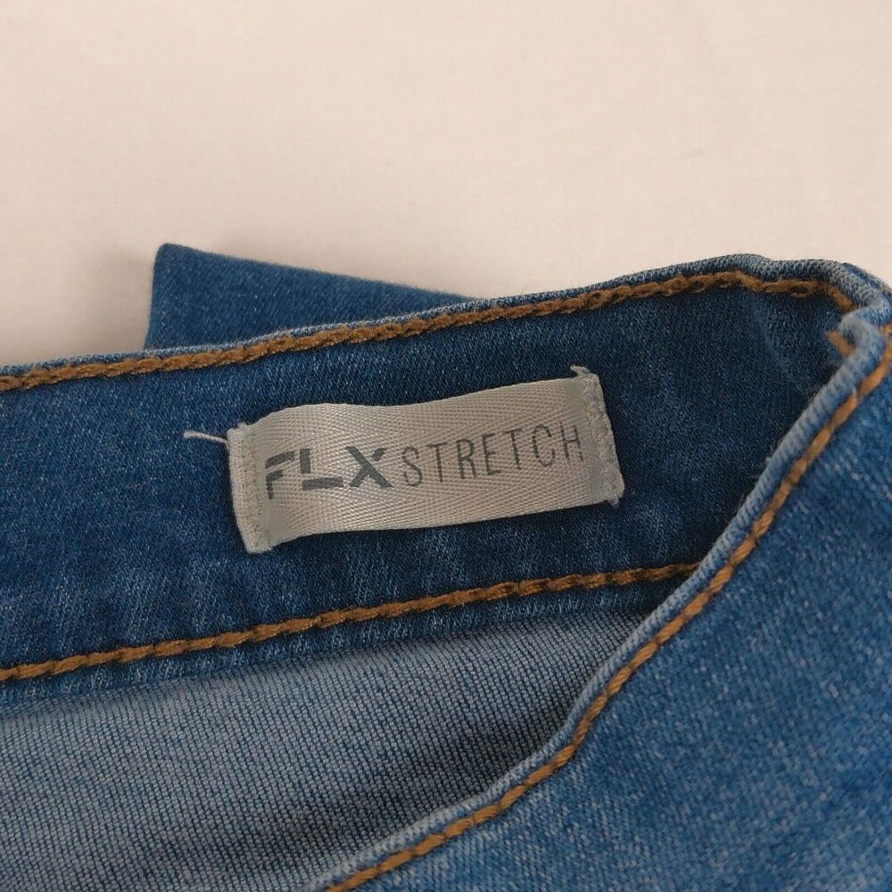 Mudd Junior Women Blue Denim FLX Stretch Skinny Medium Wash Jeans Size 3 Pockets - Picture 3 of 10